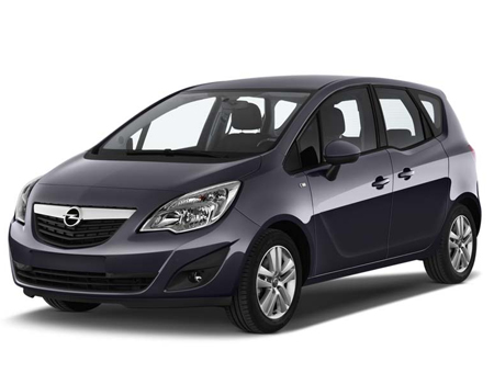 EVA автоковрики для Opel Meriva B 2010 - 2014 — meriva